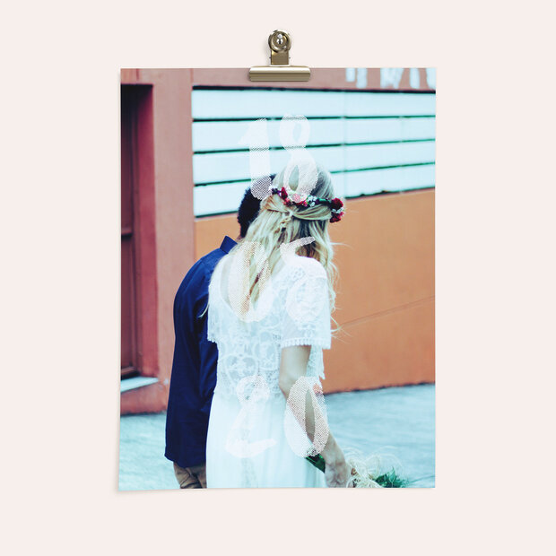 Wandbilder mit Foto - Wedding Day