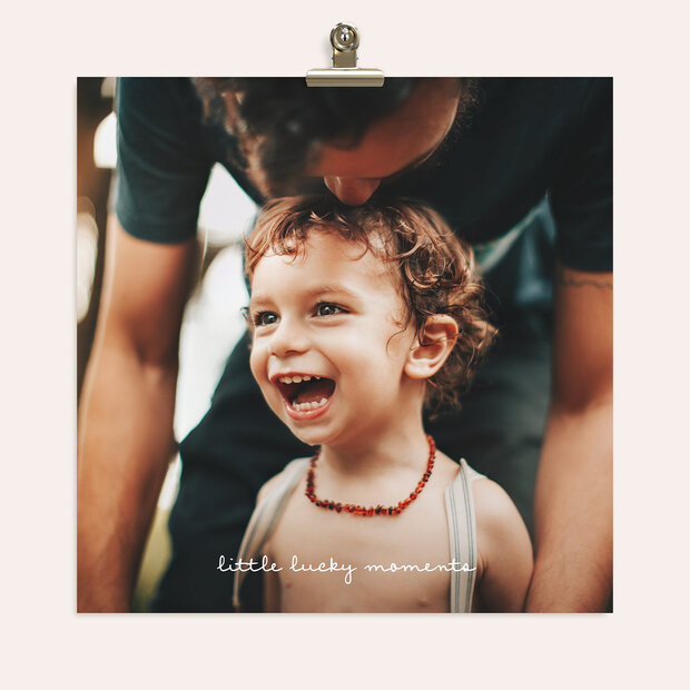 Wandbilder mit Foto - Lucky people