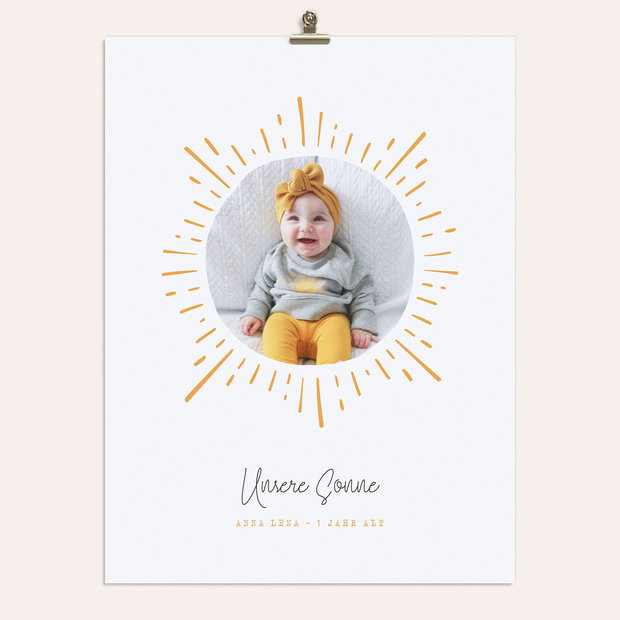 Wandbilder mit Foto - Little Sunshine