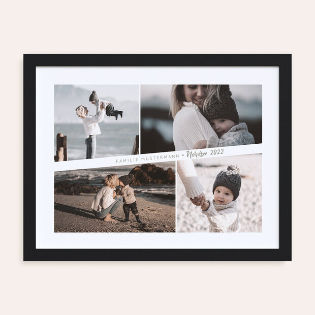 Wandbilder Urlaub - Modern collage