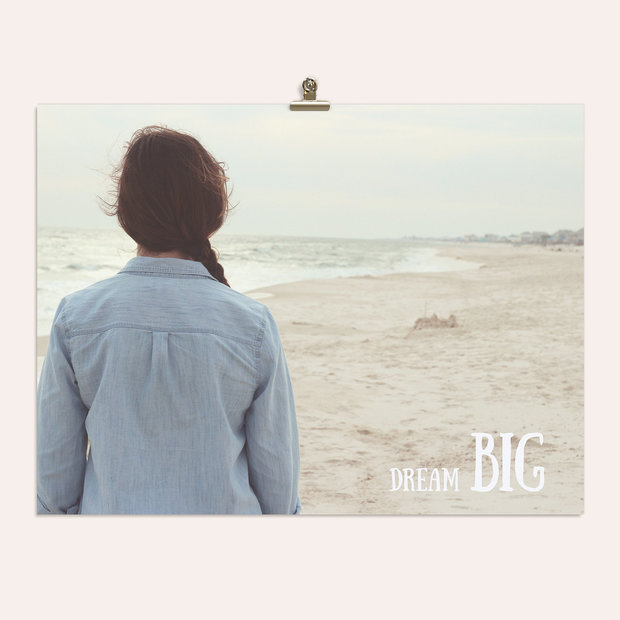 Wandbilder Urlaub - Dream big