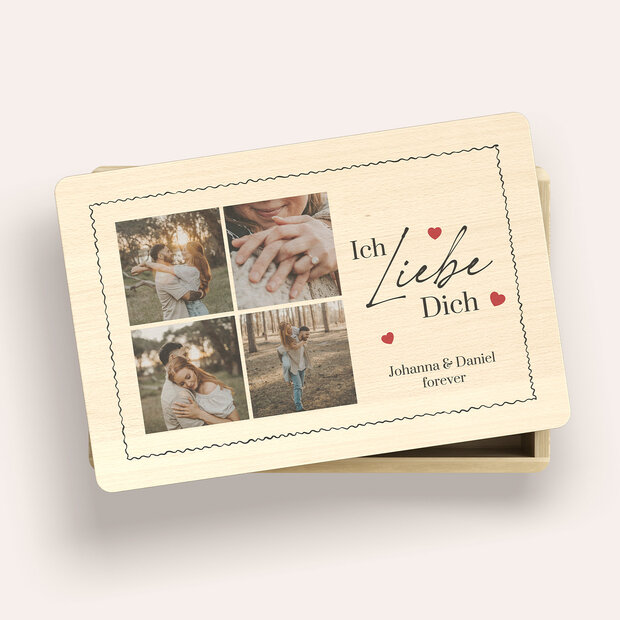 Geschenke zum Valentinstag - Erinnerungsbox 