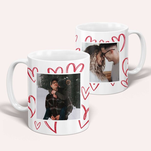 Geschenke zum Valentinstag - Tasse 