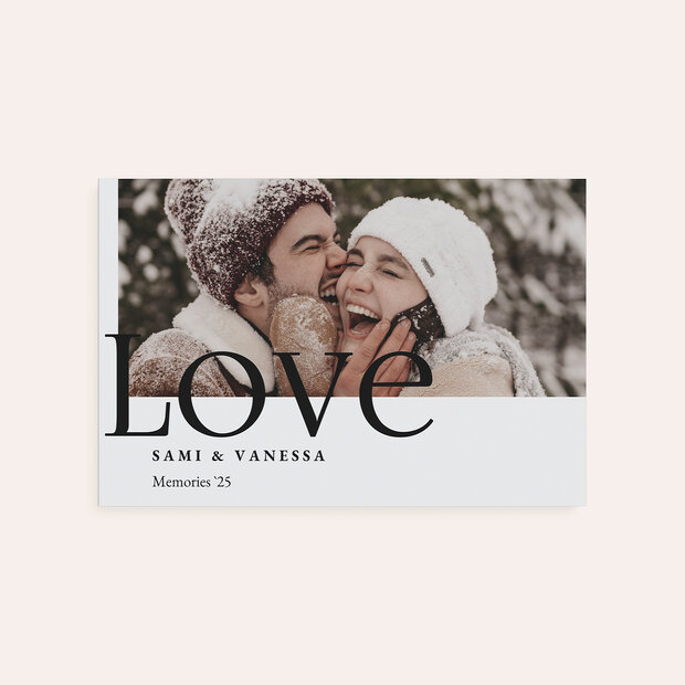 Mini-Fotobücher - L-O-V-E