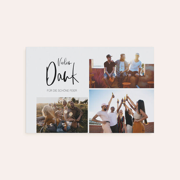 Mini-Fotobücher - Danke