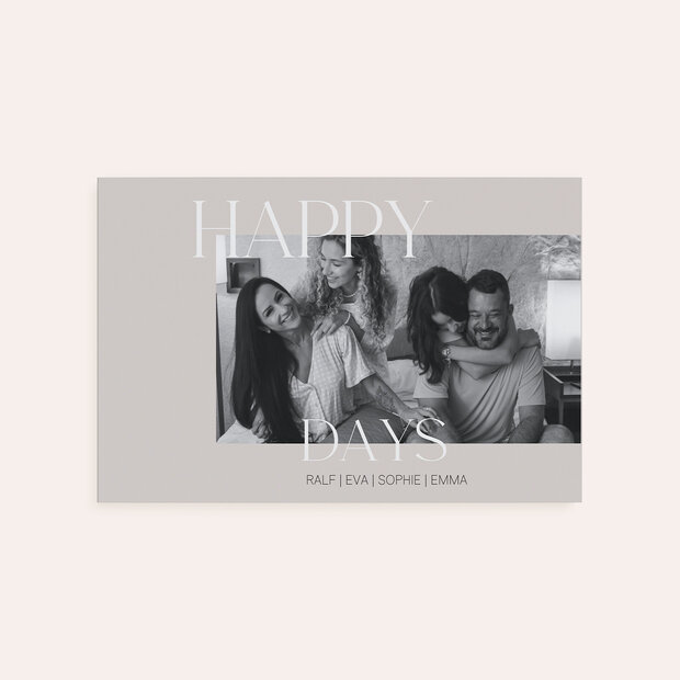 Mini-Fotobücher - Happy days Familienmomente