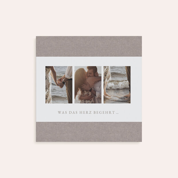 Mini-Fotobücher - Gewebte Liebesbande