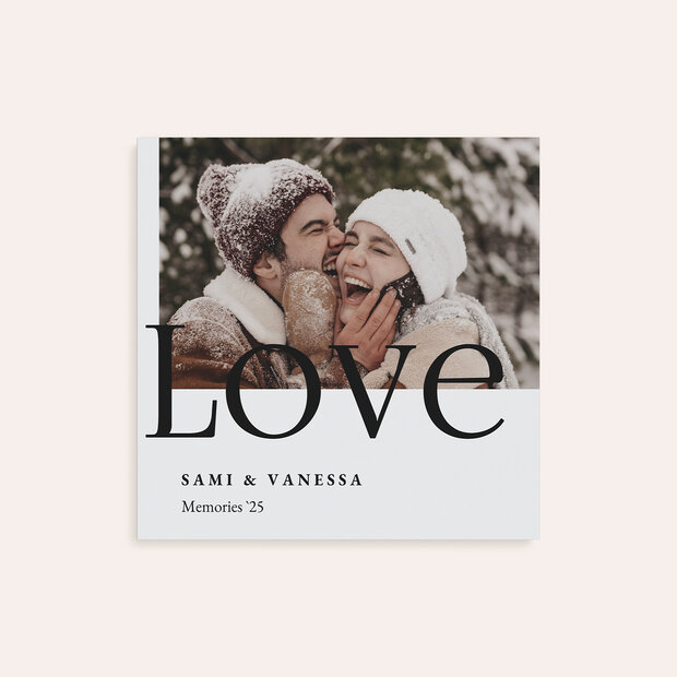 Mini-Fotobücher - L-O-V-E