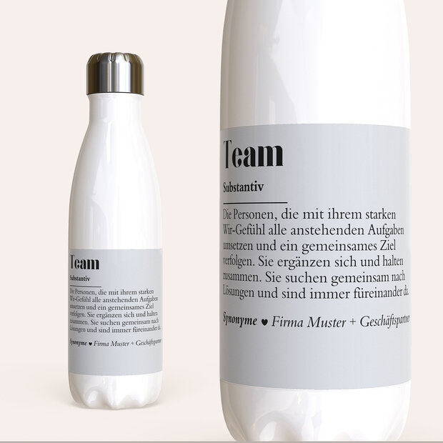 Trinkflaschen - Trinkflasche „Teamgeist“