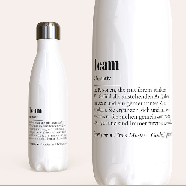 Trinkflaschen - Trinkflasche „Teamgeist“