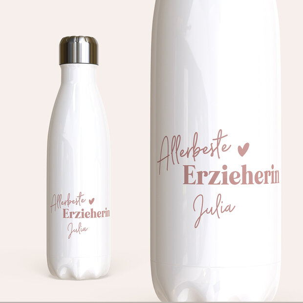 Trinkflaschen - Trinkflasche “Beste Erzieherin”