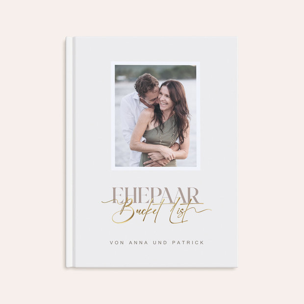 Geschenke Hochzeitstag - Bucket List Buch “Ehepaar”