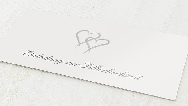Einladungskarten Silberhochzeit Aus Vorlagen Selber Gestalten