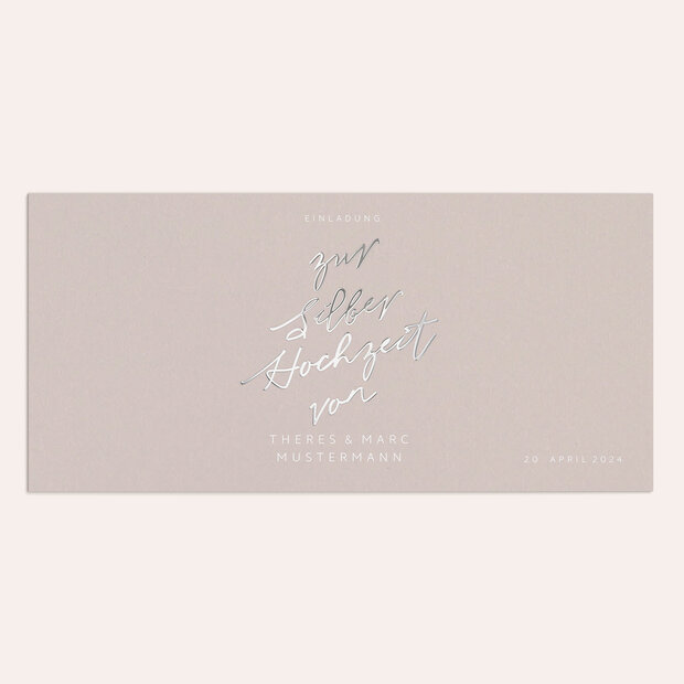 Silberhochzeit - Silberstreif