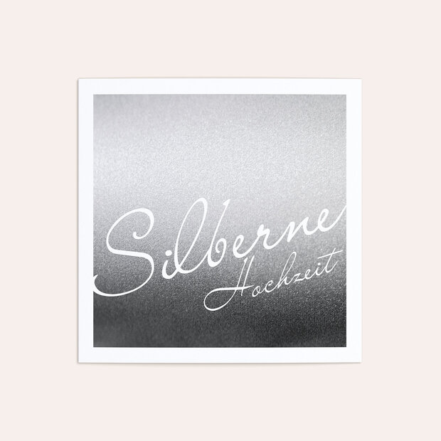 Silberhochzeit - Silberne Zeiten