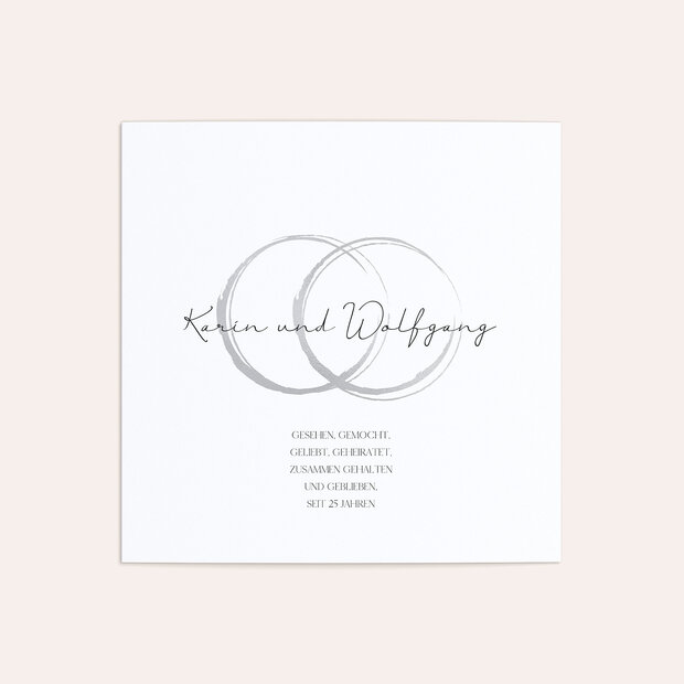 Silberhochzeit - Noblesse