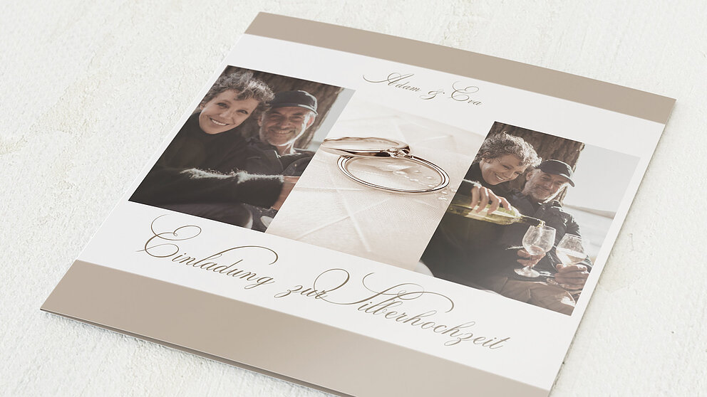 Silberhochzeit Ja Ich Will Detail