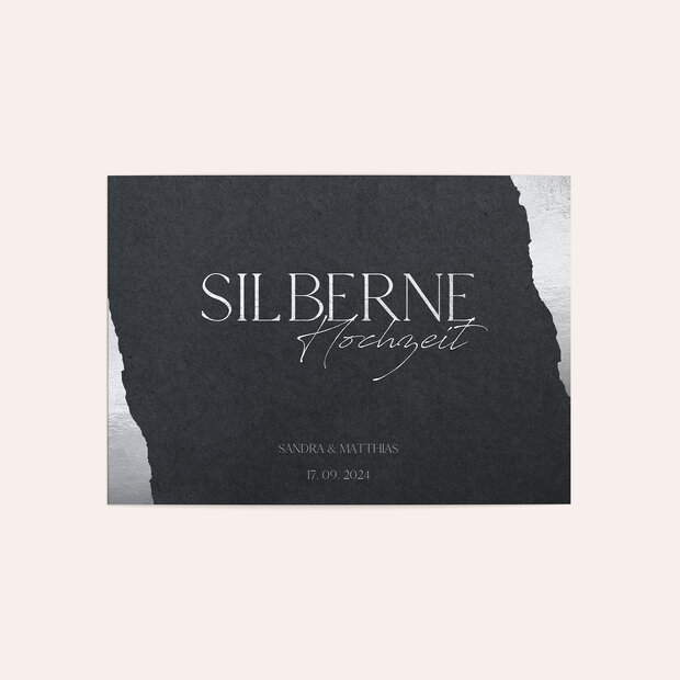Silberhochzeit - Silbermassiv