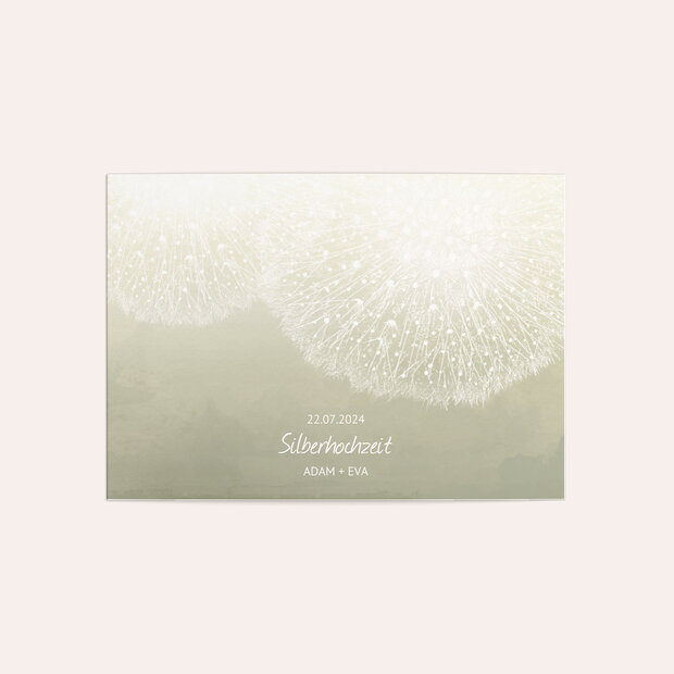 Silberhochzeit - Löwenzahn