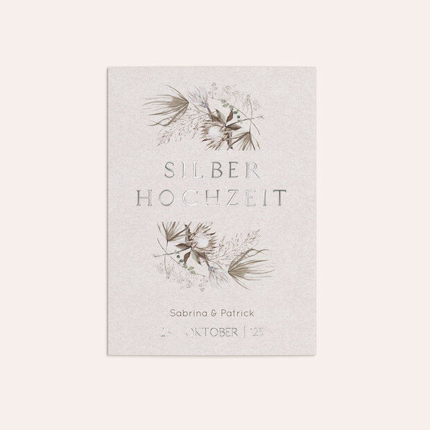 Silberhochzeit - Jubiläumsblüte