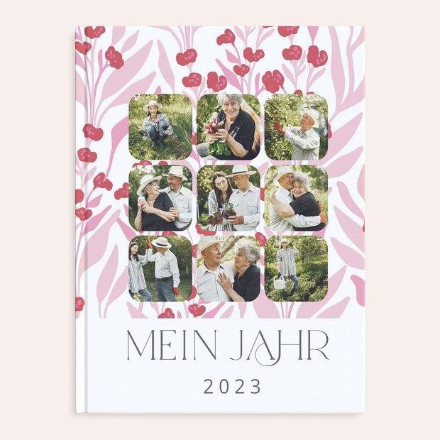 Fotobücher Jahresrückblick - Mein Blumengarten