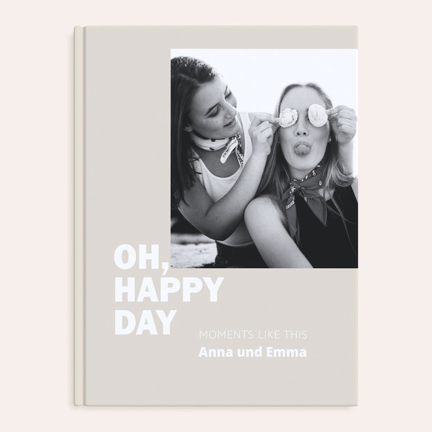 Fotobücher Jahresrückblick - Oh, happy day