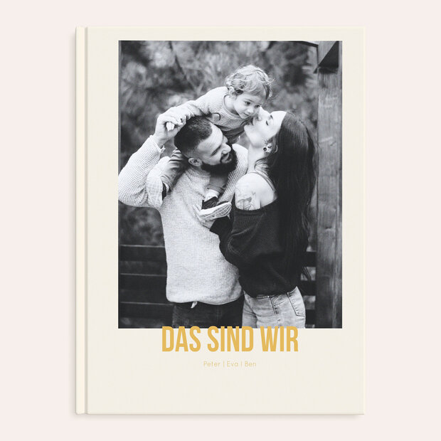 Fotobücher Jahresrückblick - Wir im Glück