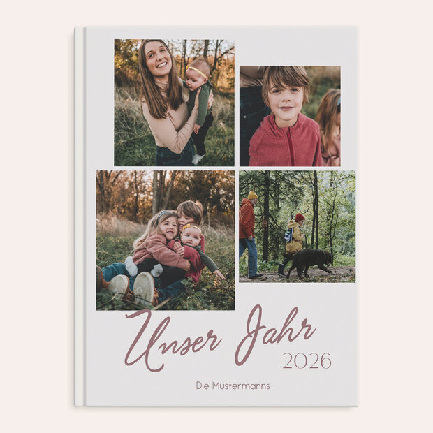 Fotobücher Jahresrückblick - Tage voller Liebe