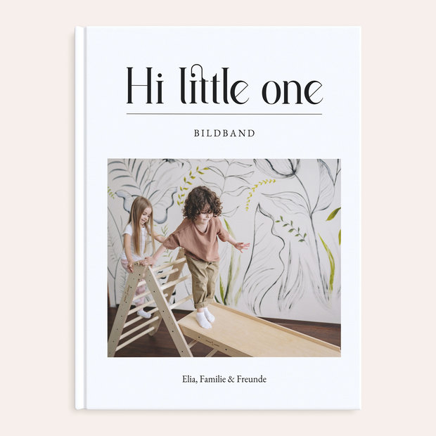 Fotobücher Jahresrückblick - Hi little one