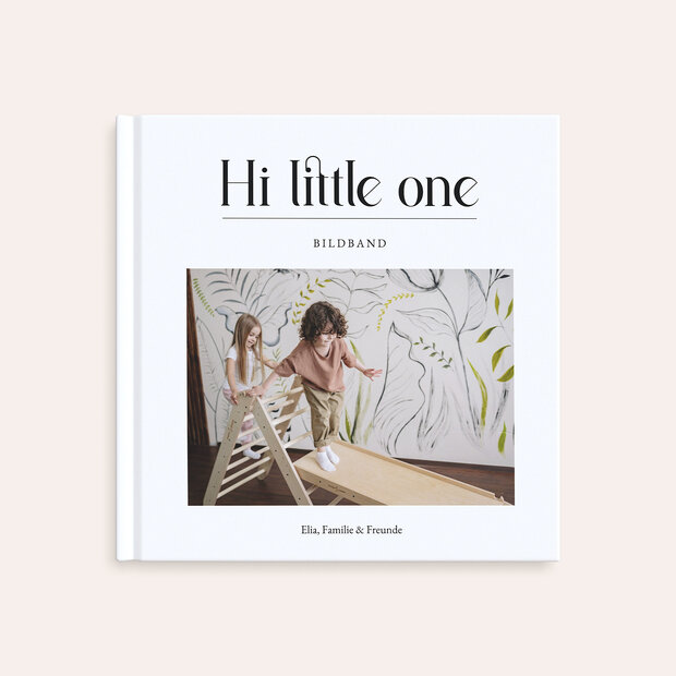 Fotobücher Jahresrückblick - Hi little one