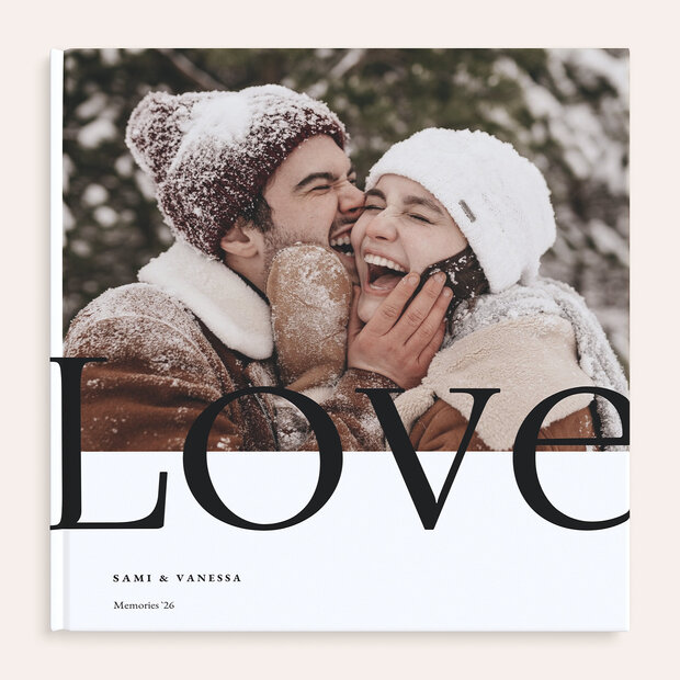 Fotobücher Jahresrückblick - L-O-V-E