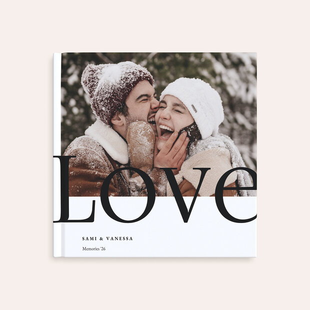 Fotobücher Jahresrückblick - L-O-V-E