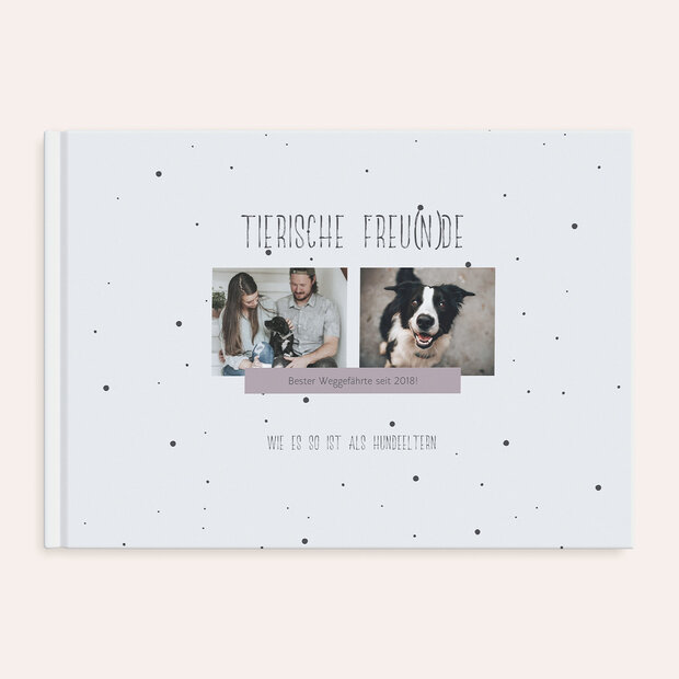 Fotobuch Familie - Gepunktet