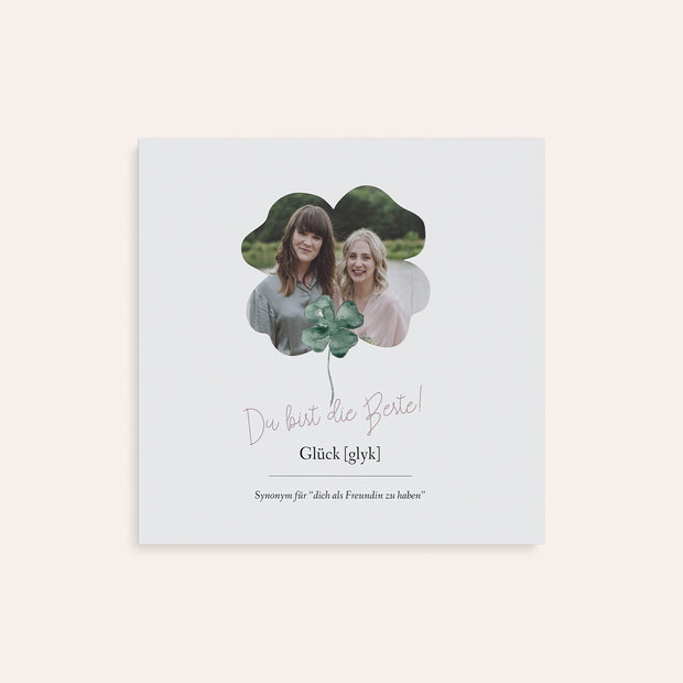 Fotobuch Freunde - Vierblättriger Klee