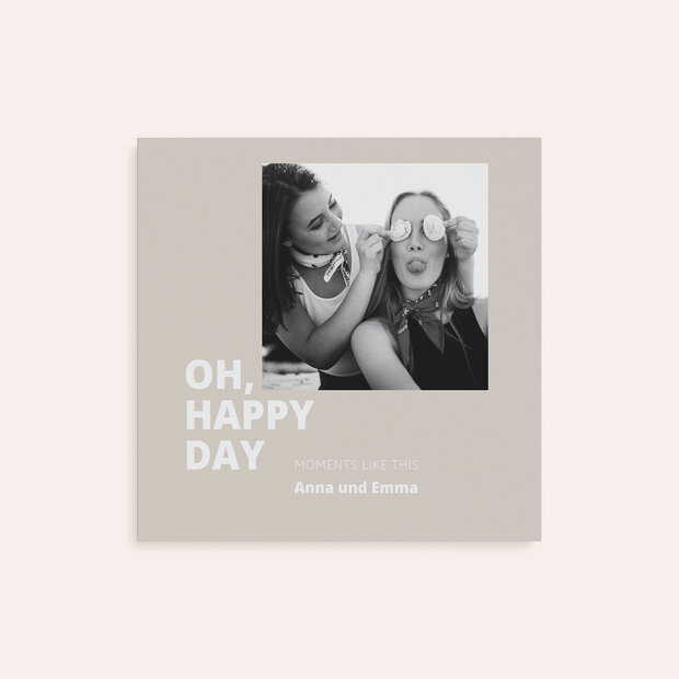 Fotobuch Freunde - Oh, happy day