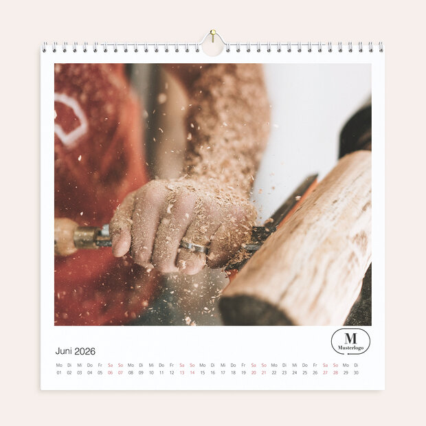 Kalender geschäftlich - Handwerkskunst