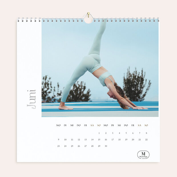 Kalender geschäftlich - Gesund durchs Jahr
