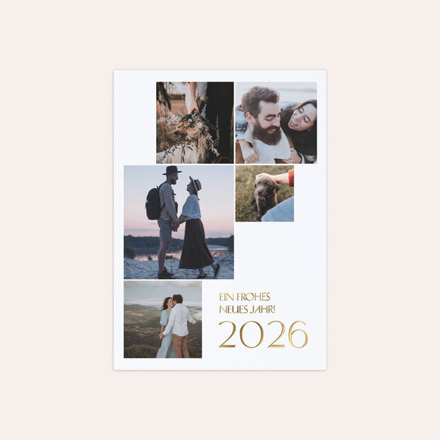 Neujahrskarten - Magie des Neubeginns