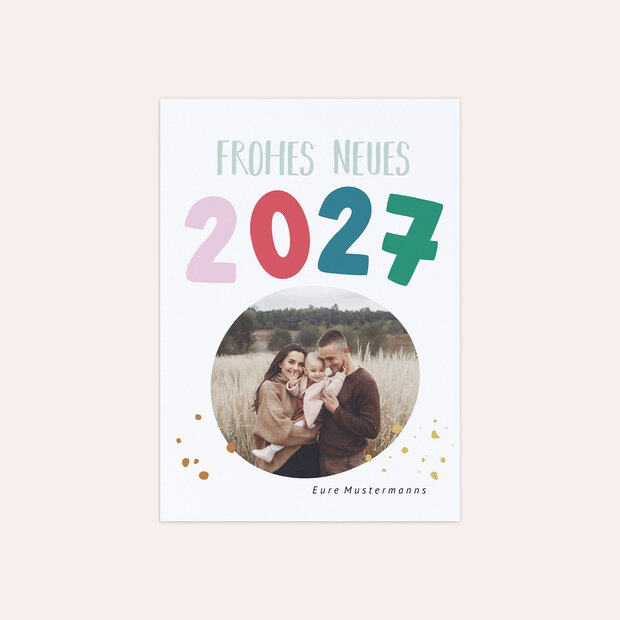 Neujahrskarten - Neues Jahr - neues Glück