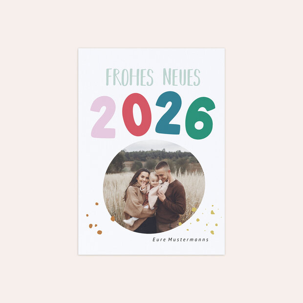 Neujahrskarten - Neues Jahr - neues Glück