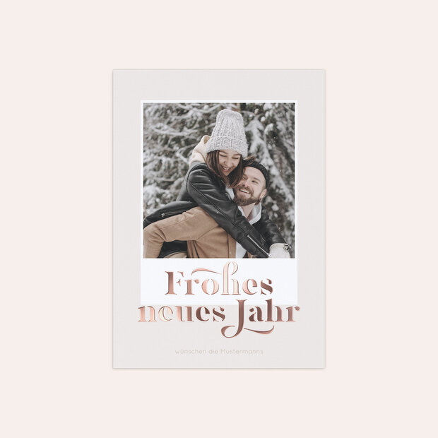 Neujahrskarten - Neue Vorsätze