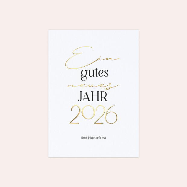 Neujahrskarten geschäftlich - Neujahrsgrüße