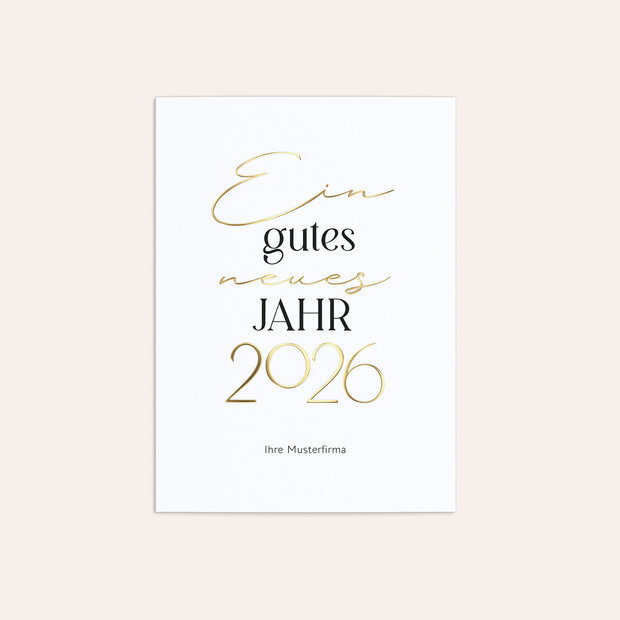 Neujahrskarten geschäftlich - Neujahrsgrüße