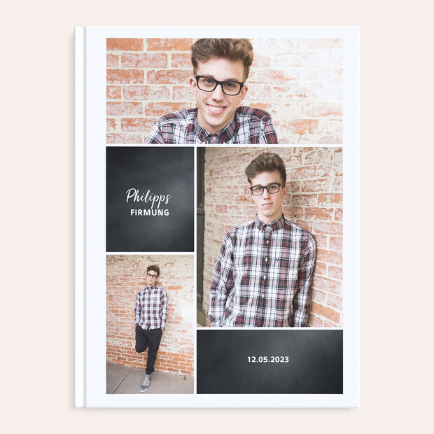 Livre photo Confirmation - Gekachelt