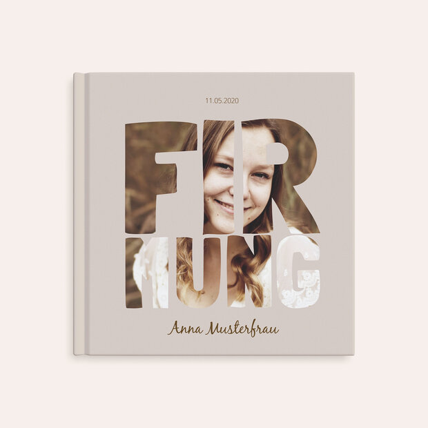 Fotobuch Firmung - Fototext