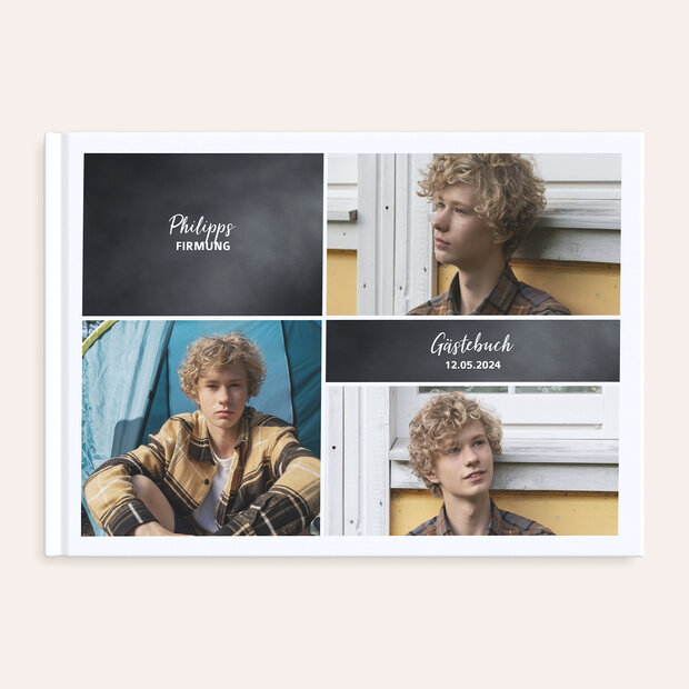 Gästebuch Firmung - Gekachelt