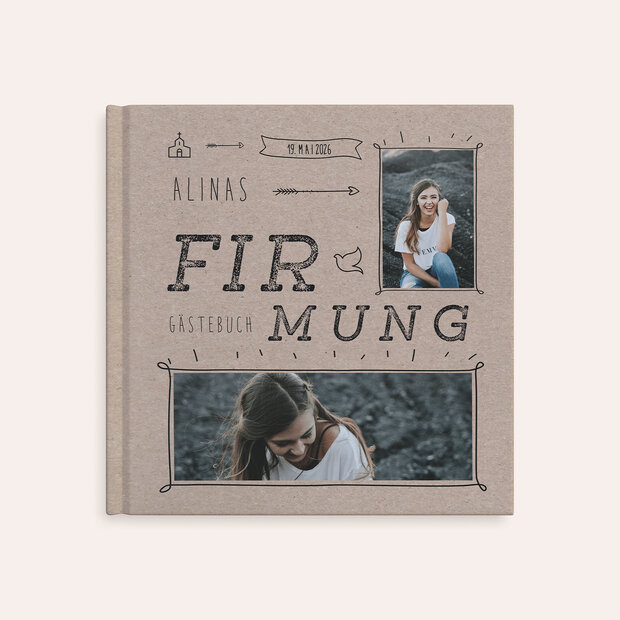 Gästebuch Firmung - Freudestrahlen