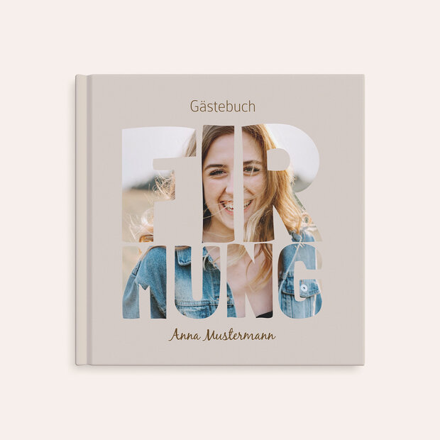 Gästebuch Firmung - Fototext