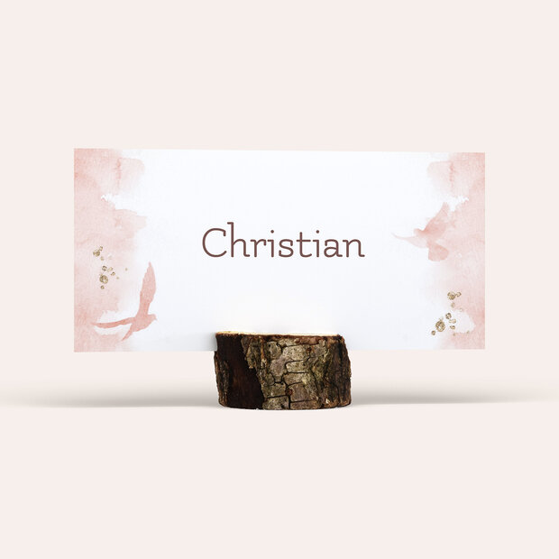 Tischkarten Firmung - Taubenschwärmerei