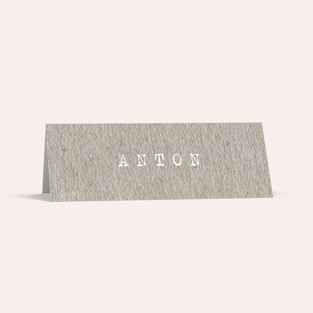 Cartes de table Confirmation - Eigener Weg